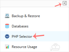 Plesk-CL-PHP-Selector-menu.gif
