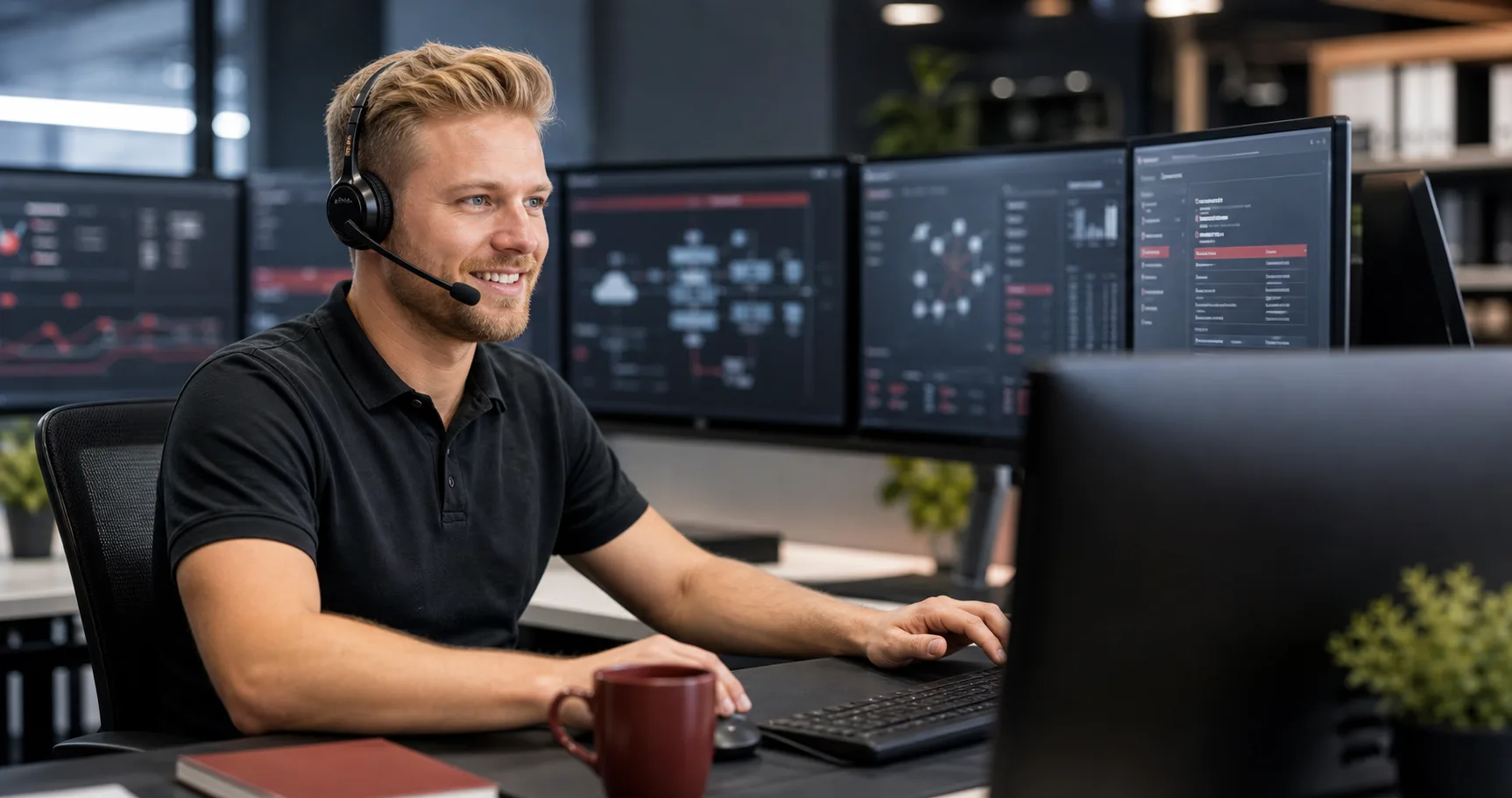 InterProWebHost specialist helping a customer plan VPS management and migration